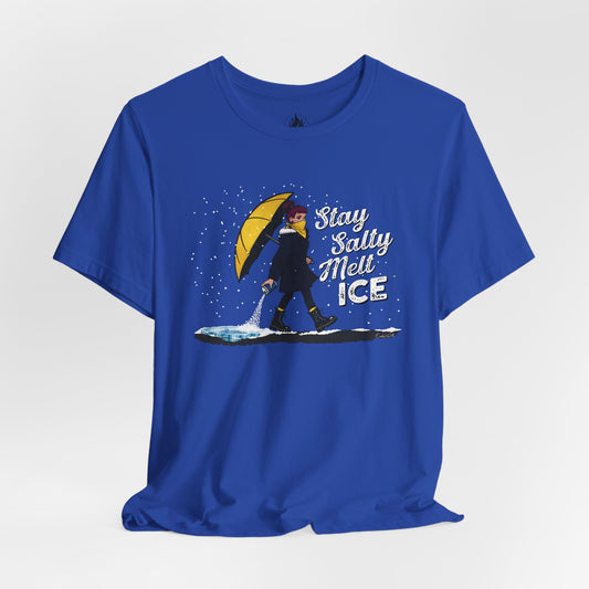 Stay Salty Melt ICE Unisex Tee | Anti-ICE shirt | Immigrant Rights & Solidarity Collection
