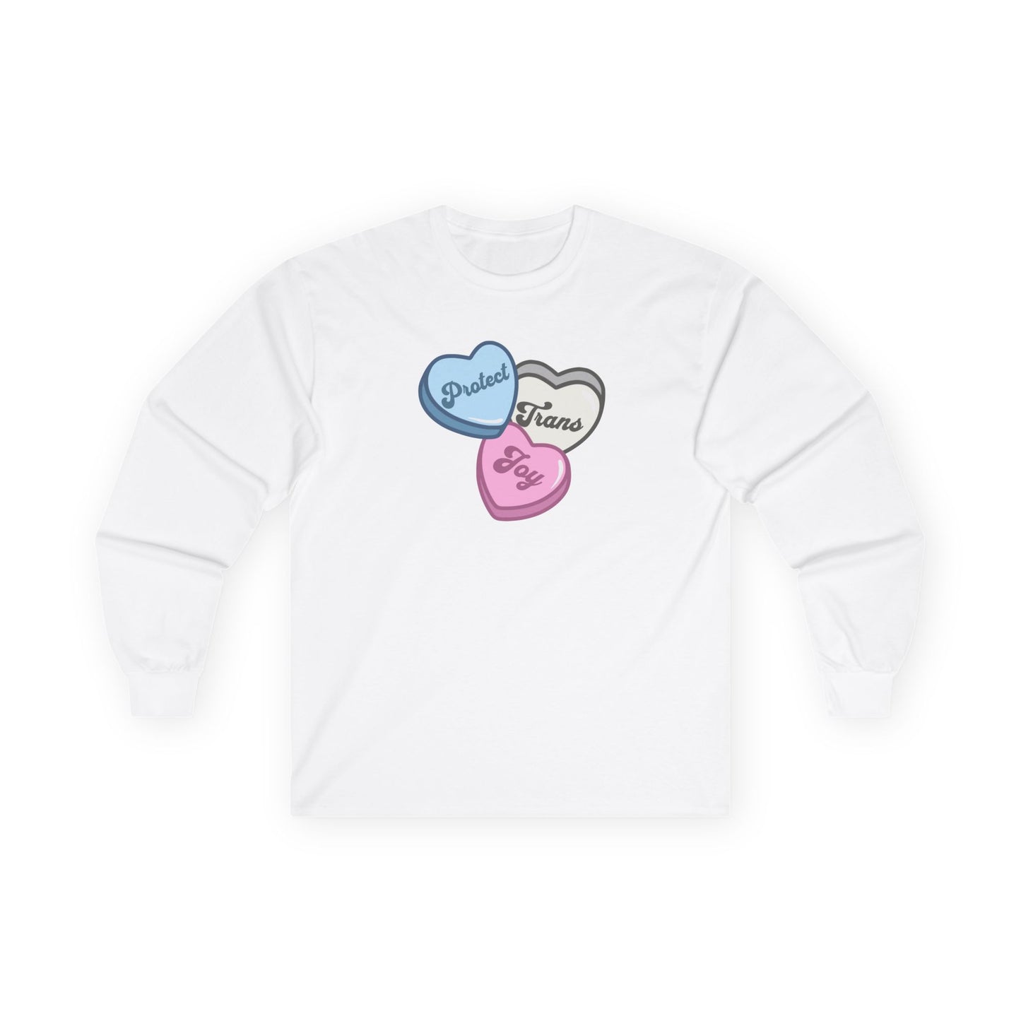 Protect Trans Joy Unisex Long  Sleeve Tee | Trans Pride & Solidarity Collection