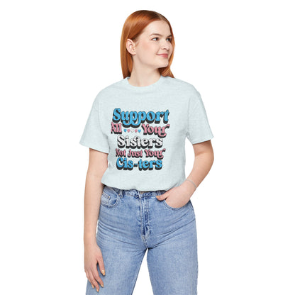 Support All Your Sister Unisex Tee | Trans Pride & Solidarity Collection