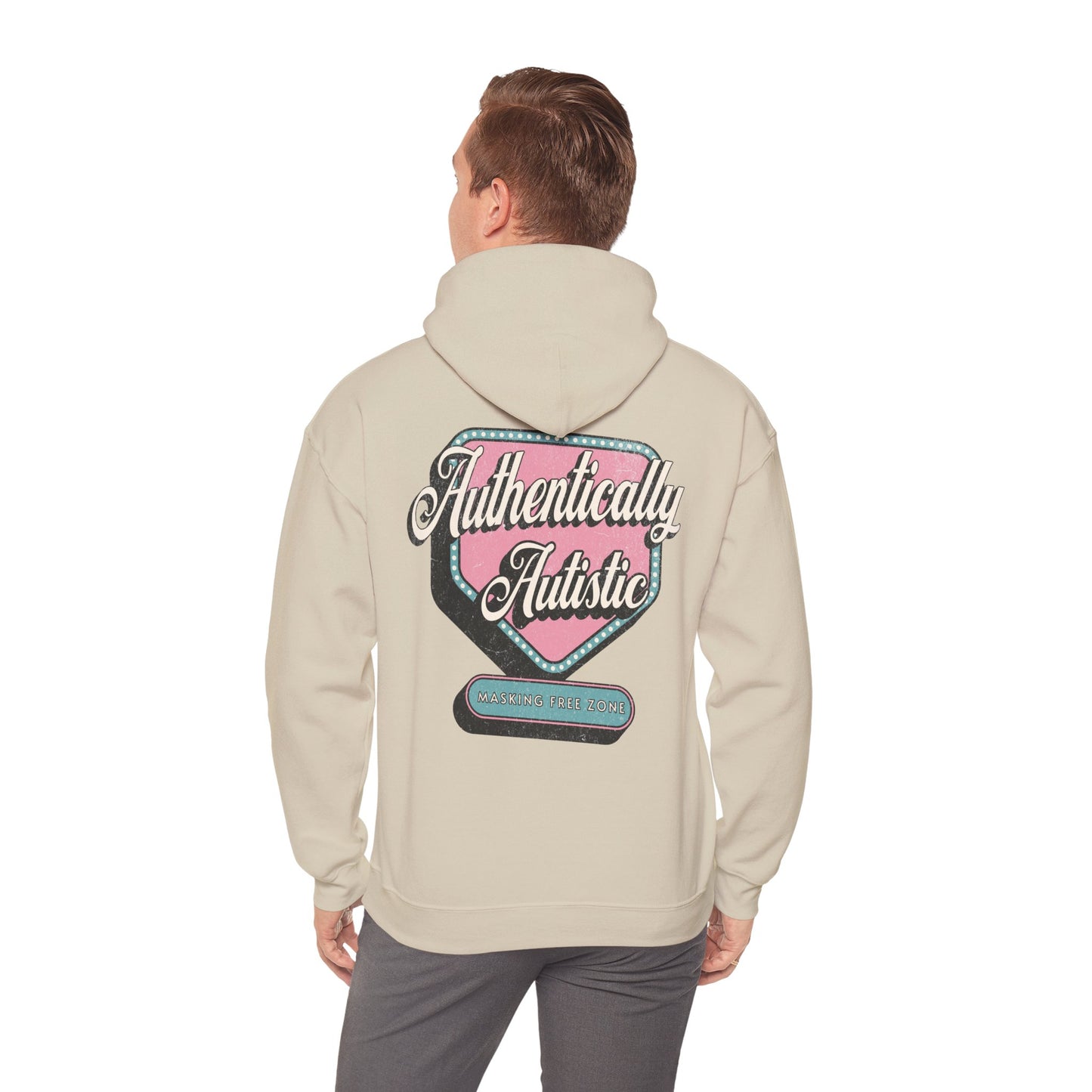 "Authentically Autistic" Unisex Hoodie | Autism & Neurodiversity Advocacy Shirt