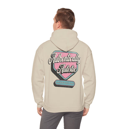 "Authentically Autistic" Unisex Hoodie | Autism & Neurodiversity Advocacy Shirt