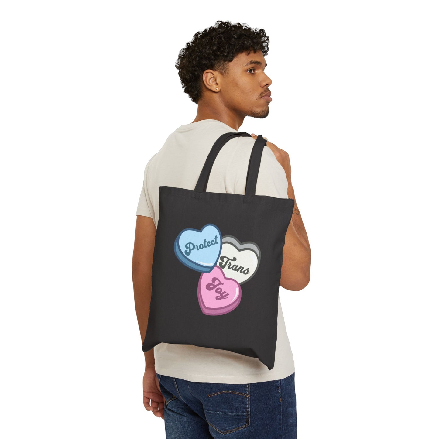 Protect Trans Joy Tote Bag | Trans Pride & Solidarity Collection