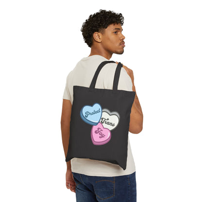 Protect Trans Joy Tote Bag | Trans Pride & Solidarity Collection