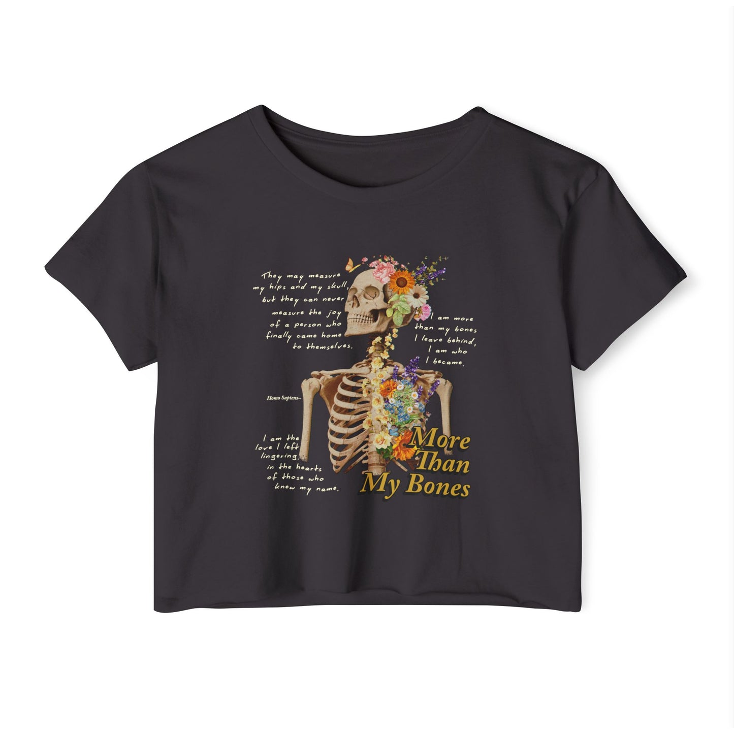 More Than My Bones Crop Top | Trans Rights & Solidarity Collection