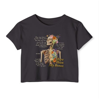 More Than My Bones Crop Top | Trans Rights & Solidarity Collection