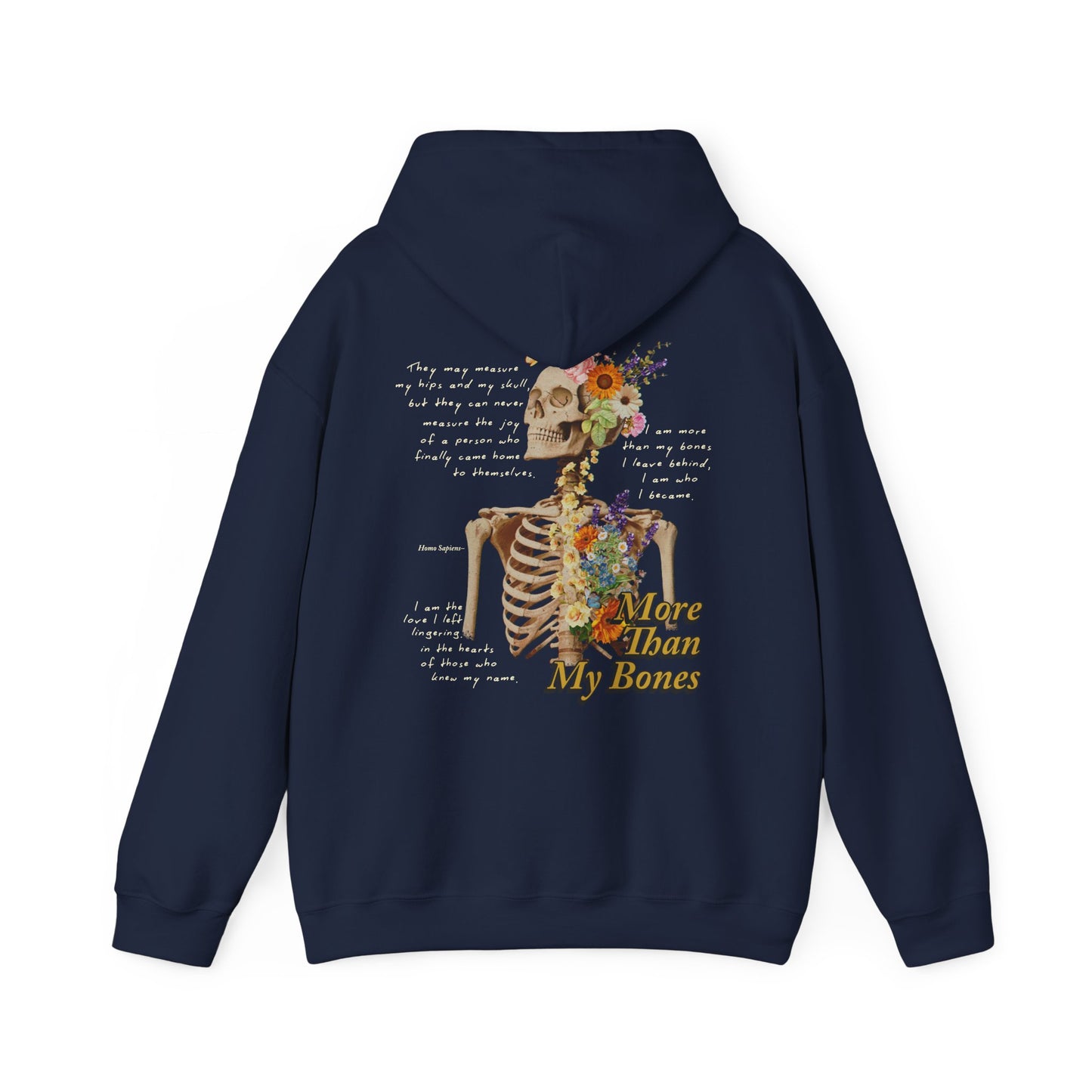 More Than My Bones Unisex Hoodie | Trans Rights & Solidarity Collection