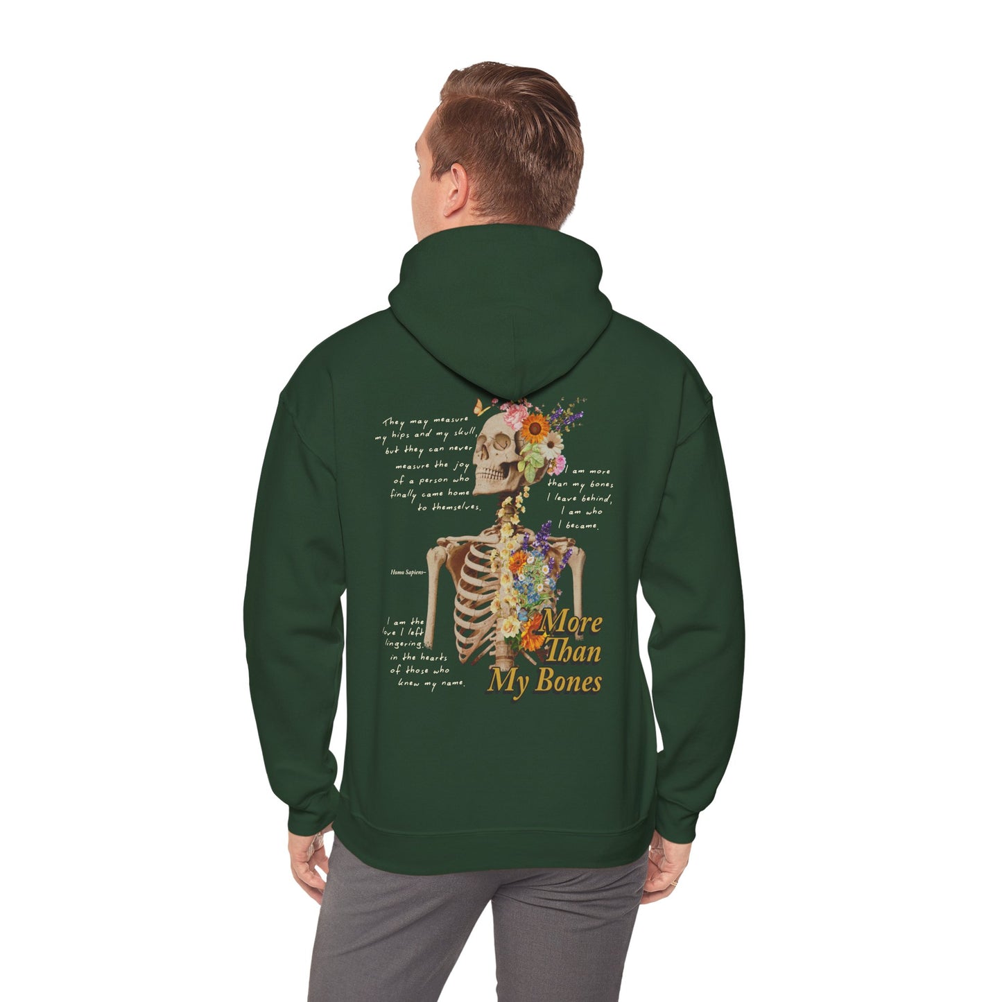 More Than My Bones Unisex Hoodie | Trans Rights & Solidarity Collection