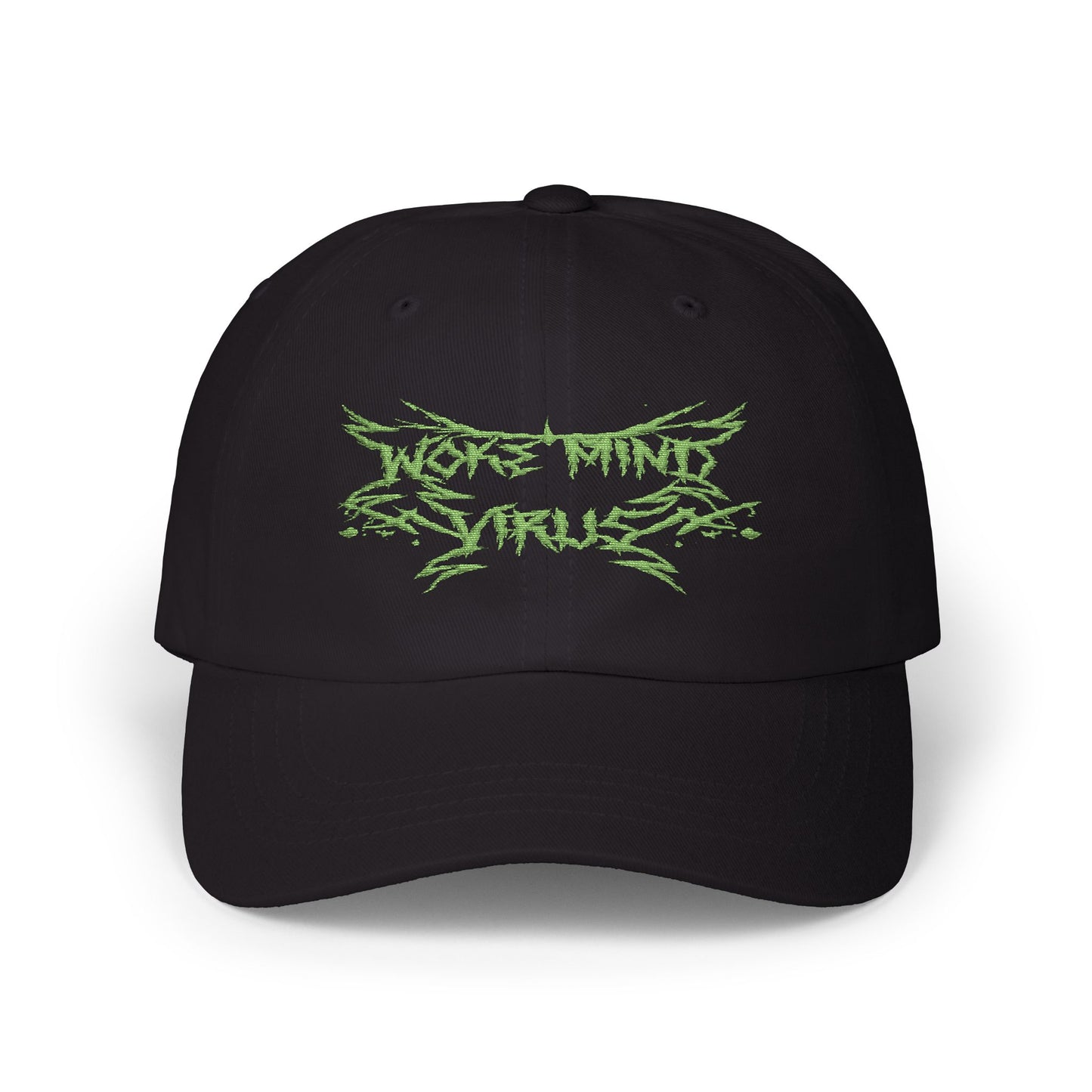 Woke Mind Virus Heavy Metal Dad Hat | The Collective Flame Fund Collection
