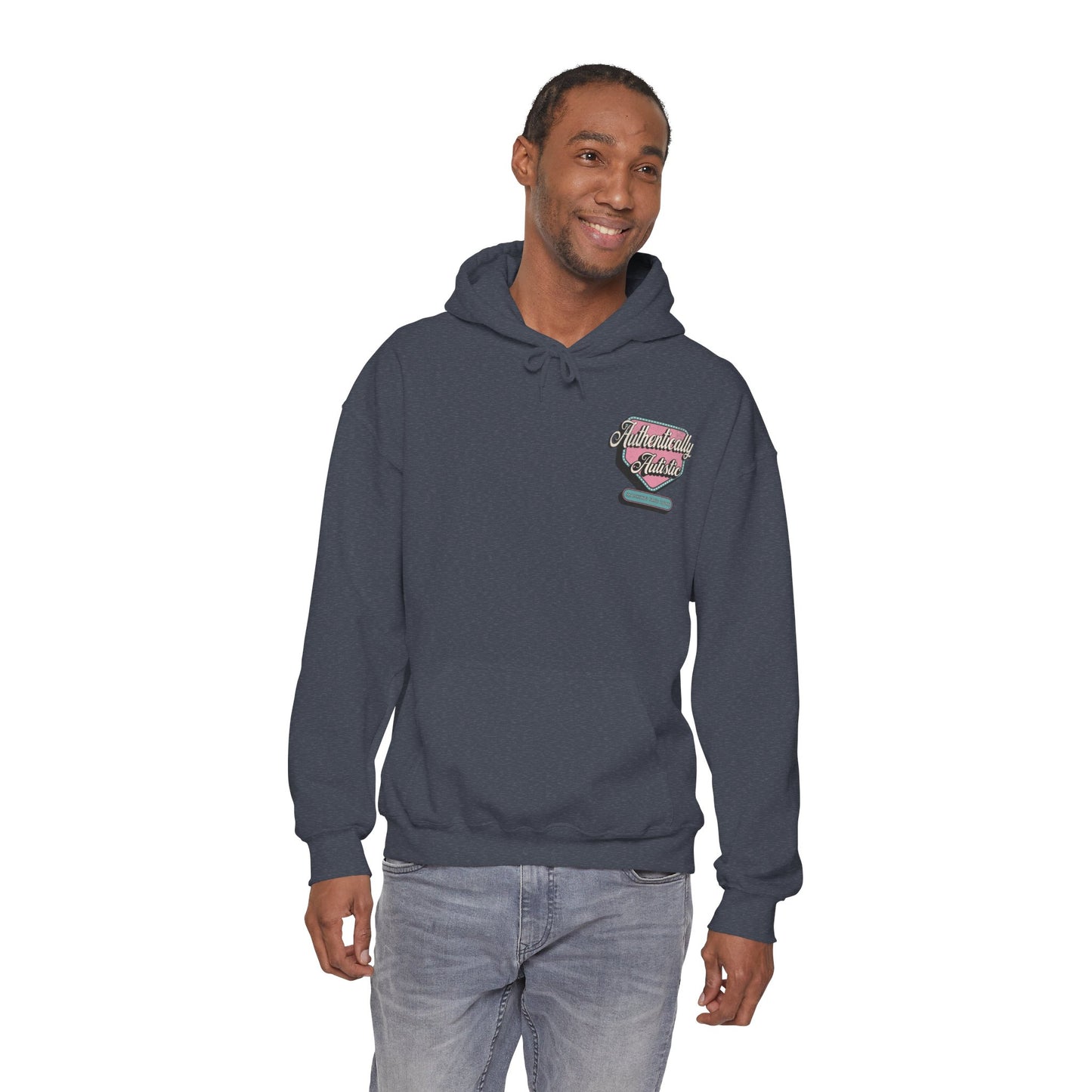 "Authentically Autistic" Unisex Hoodie | Autism & Neurodiversity Advocacy Shirt