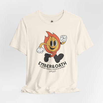 Emory Tee | The Firestarter Fund Mascot Shirt