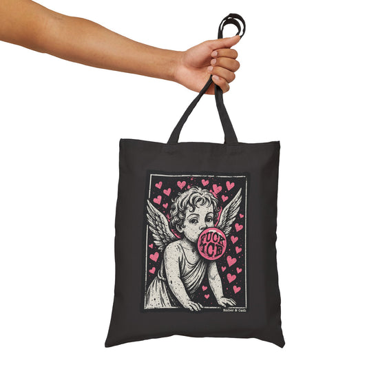 F**K ICE Canvas Tote | Anti-ICE Bag | The Collective Flame Fund Collection