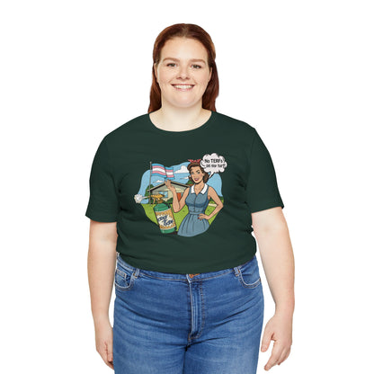 No TERFs On My Turf Unisex Tee | Trans Pride & Solidarity Collection