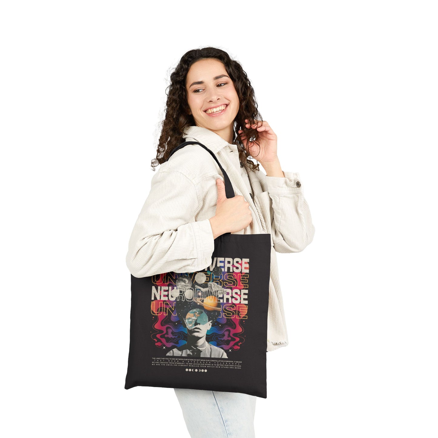 Neurodiverse Universe Tote Bag | Autism & Neurodiversity Advocacy Bag