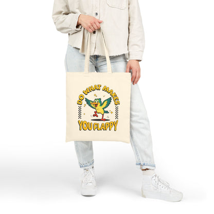 "Do What Makes You Flappy" Tote Bag | Autism & Neurodiversity Advocacy Bag