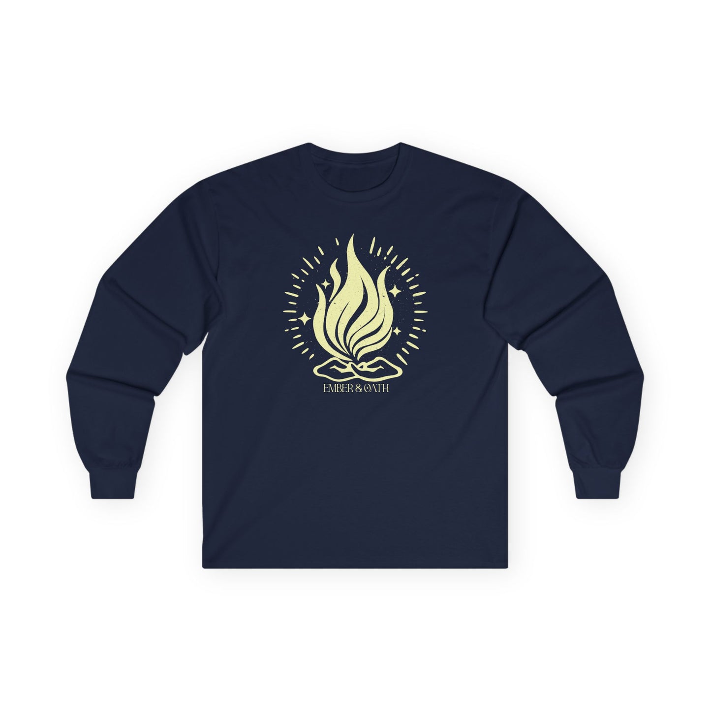 Ember & Oath Logo Unisex Long Sleeve Tee | Firestarter Fund Shirt