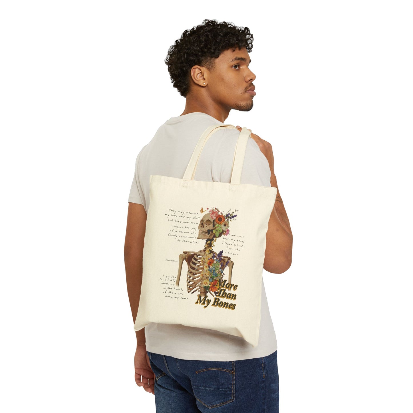 More Than My Bones Tote Bag | Trans Pride & Solidarity Collection