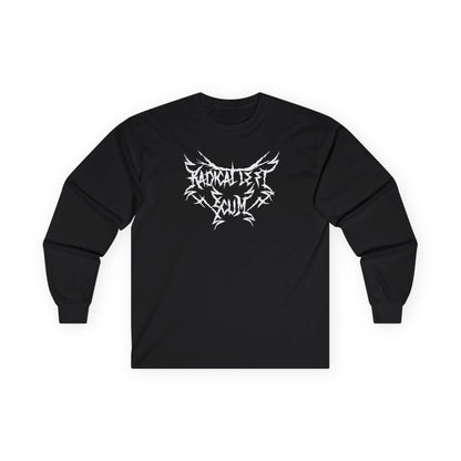 Radical Left Scum Heavy Metal Unisex Long Sleeve Tee | The Collective Flame Fund Collection