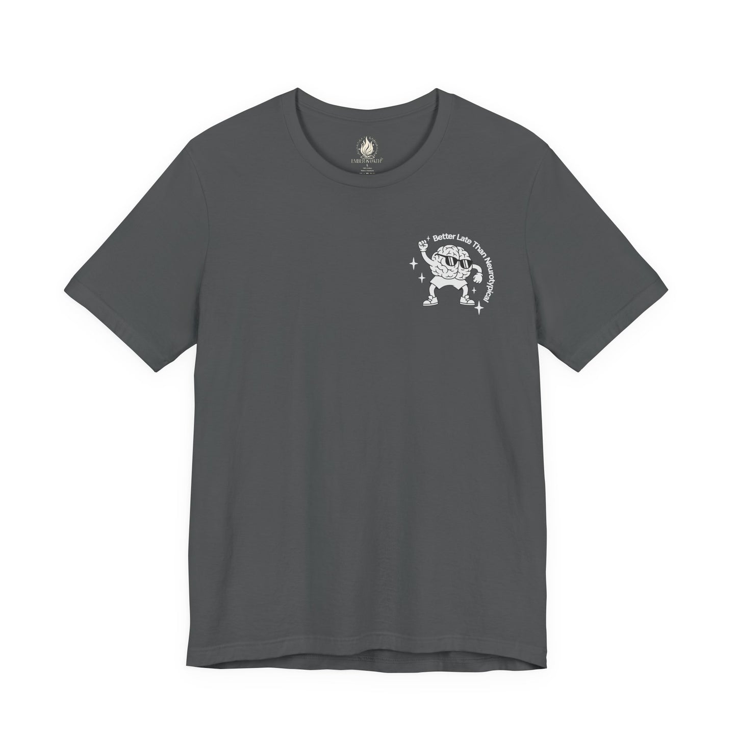 "Late Diagnosis Club" Custom Tee | Autism, ADHD, AuDHD Advocacy Shirt | Ember & Oath