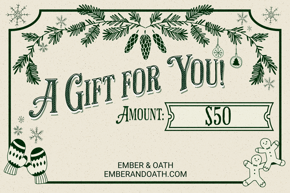 Holiday $50 Ember & Oath Gift Card