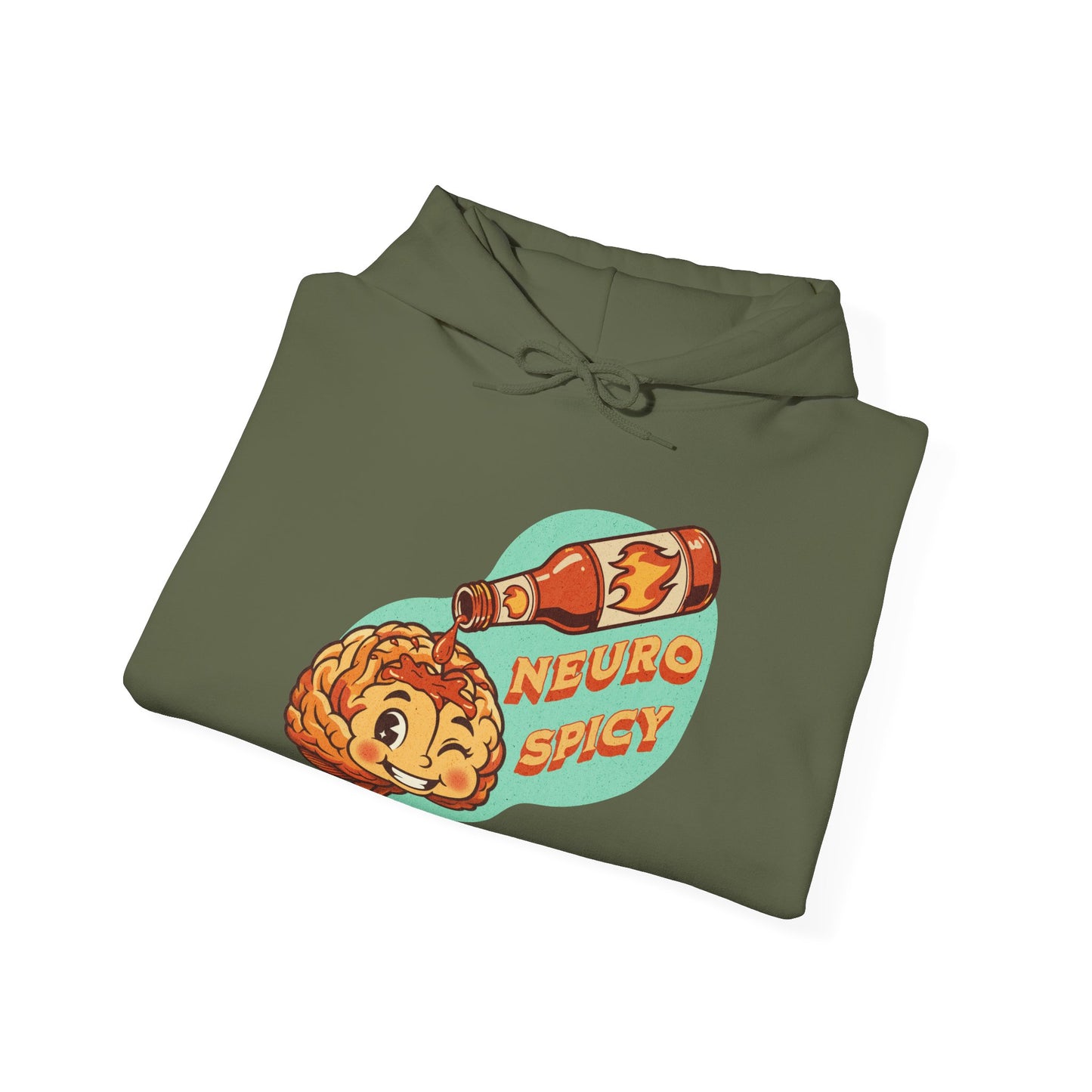 'Neurospicy" Unisex Hoodie | Autism & Neurodiversity Advocacy Hooded Sweatshirt