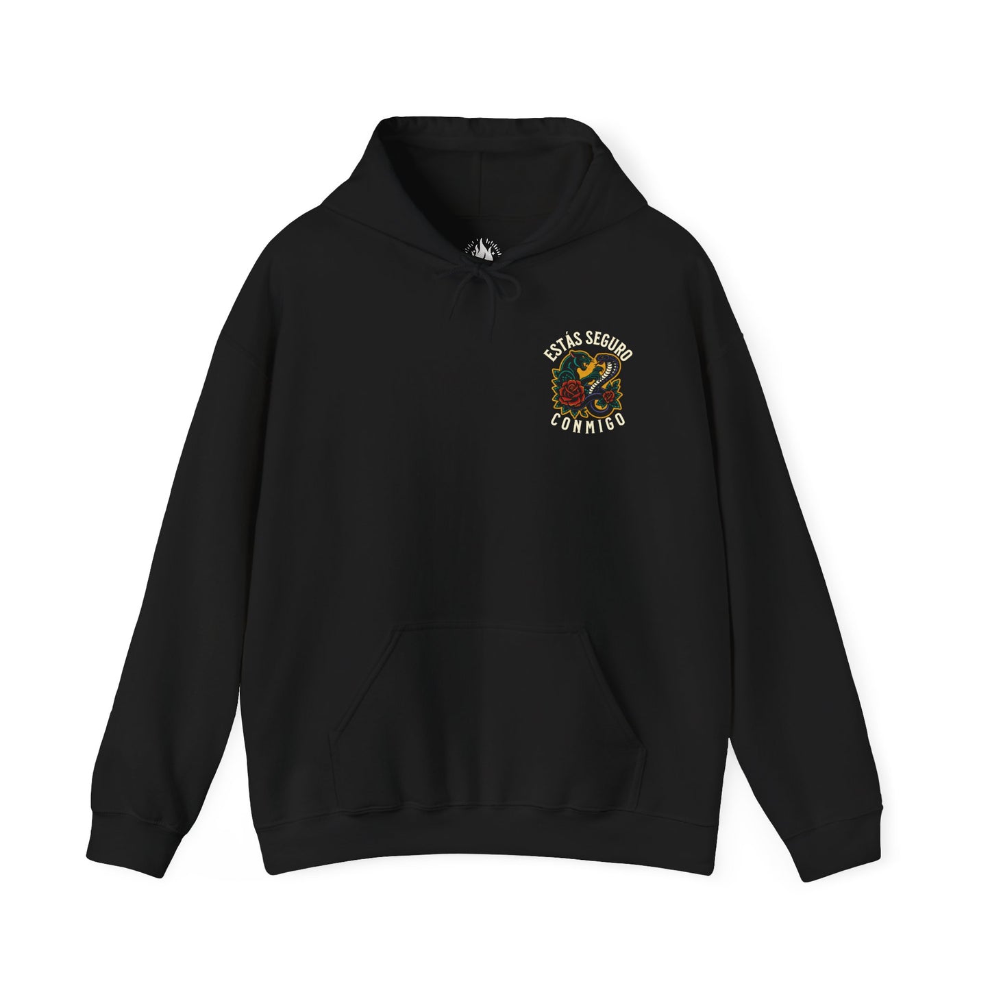 You Are Safe With Me Unisex Hoodie | Estás Seguro Conmigo Hooded Sweatshirt | Immigrant Rights & Solidarity Collection