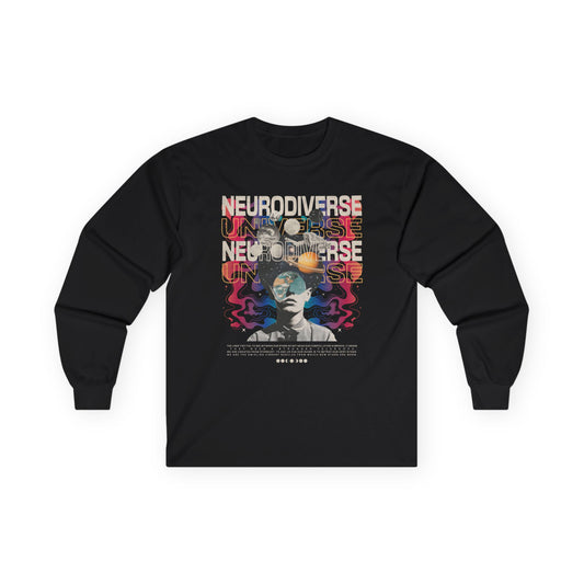 Neurodiverse Universe Unisex Long Sleeve Tee | Neurodiversity Advocacy Shirt