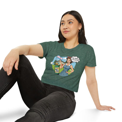 No TERFs On My Turf Crop Top | Trans Pride & Solidarity Collection