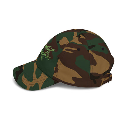 Woke Mind Virus Heavy Metal Dad Hat | The Collective Flame Fund Collection