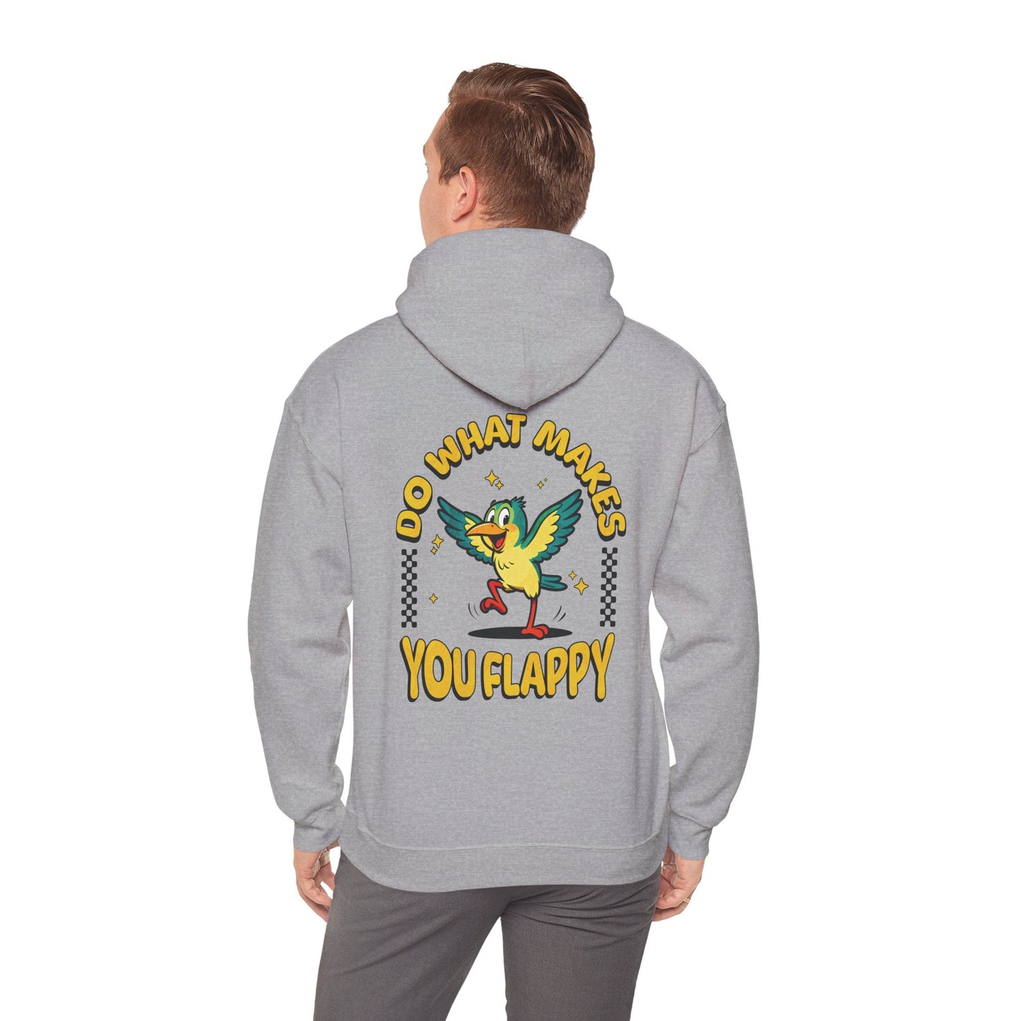 "Do What Makes You Flappy" Unisex Hoodie |Autism & Neurodiversity Advocacy Hooded sweatshirt