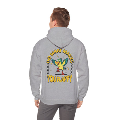 "Do What Makes You Flappy" Unisex Hoodie |Autism & Neurodiversity Advocacy Hooded sweatshirt