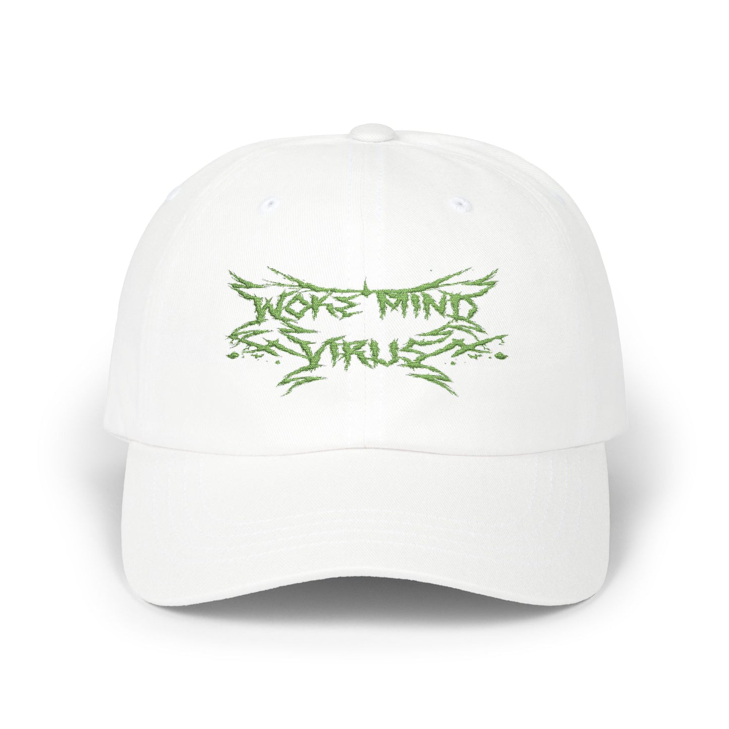 Woke Mind Virus Heavy Metal Dad Hat | The Collective Flame Fund Collection