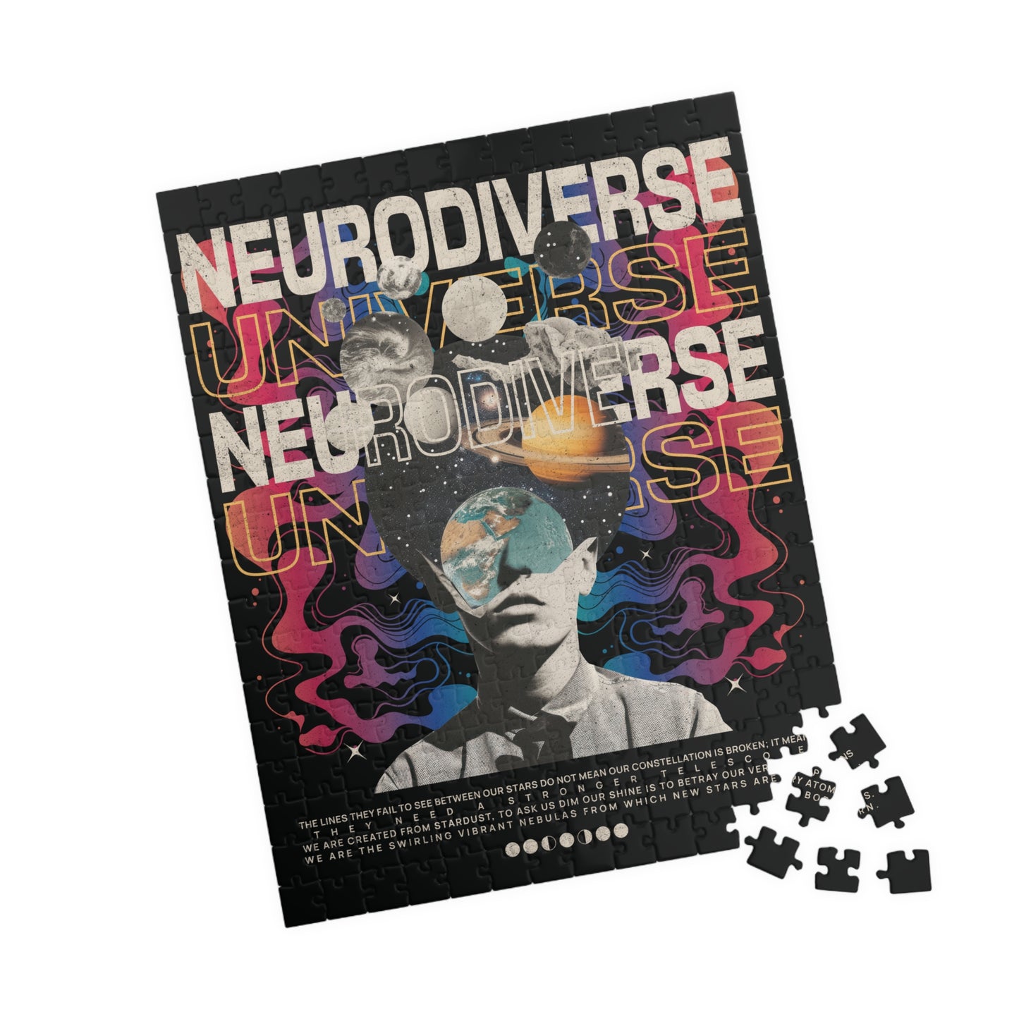 Neurodiverse Universe Puzzle (110, 252, 520 piece) | Neurodiversity Advocacy Gift