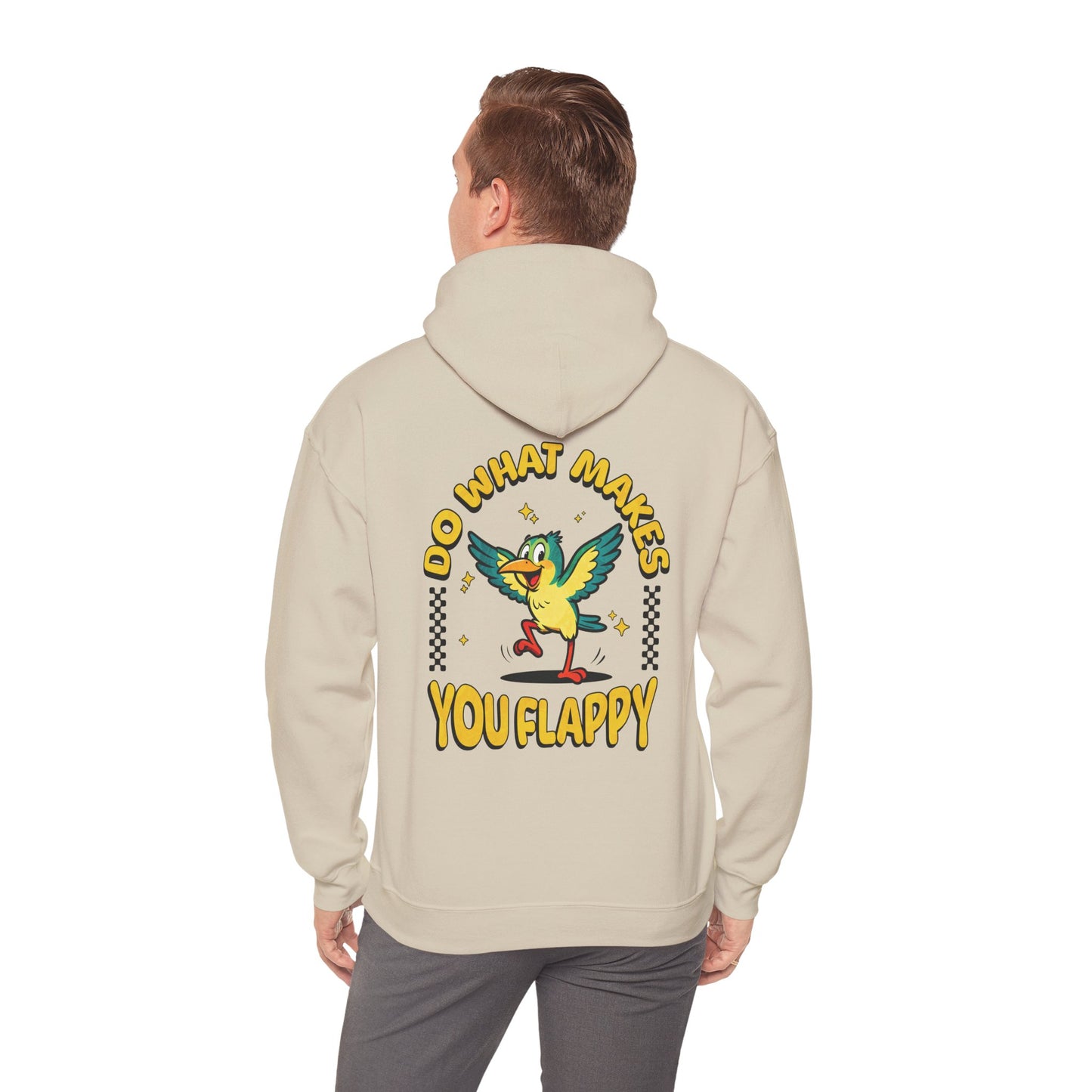 "Do What Makes You Flappy" Unisex Hoodie |Autism & Neurodiversity Advocacy Hooded sweatshirt