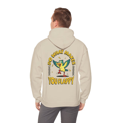 "Do What Makes You Flappy" Unisex Hoodie |Autism & Neurodiversity Advocacy Hooded sweatshirt