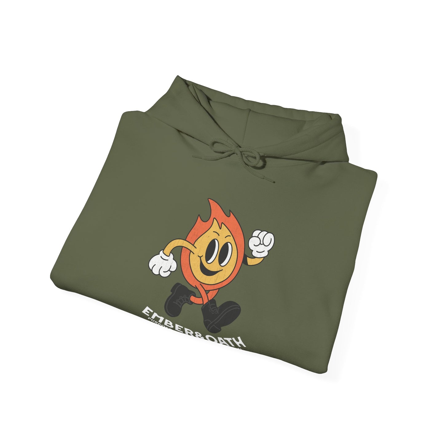 Emory Unisex Hoodie | The Firestarter Fund Mascot Hooded Sweatshirt