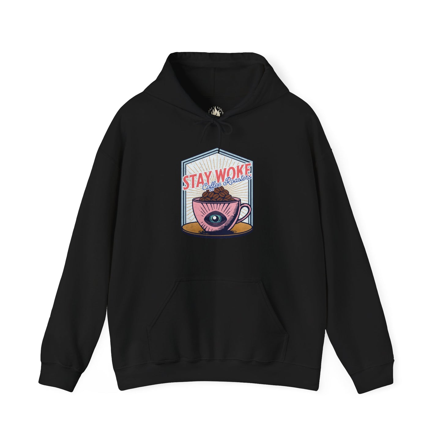 Stay Woke Coffee Roasters Unisex Hoodie | Fuel the Resistance Hooded Sweatshirt | Firestarter Fund Collection