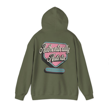 "Authentically Autistic" Unisex Hoodie | Autism & Neurodiversity Advocacy Shirt