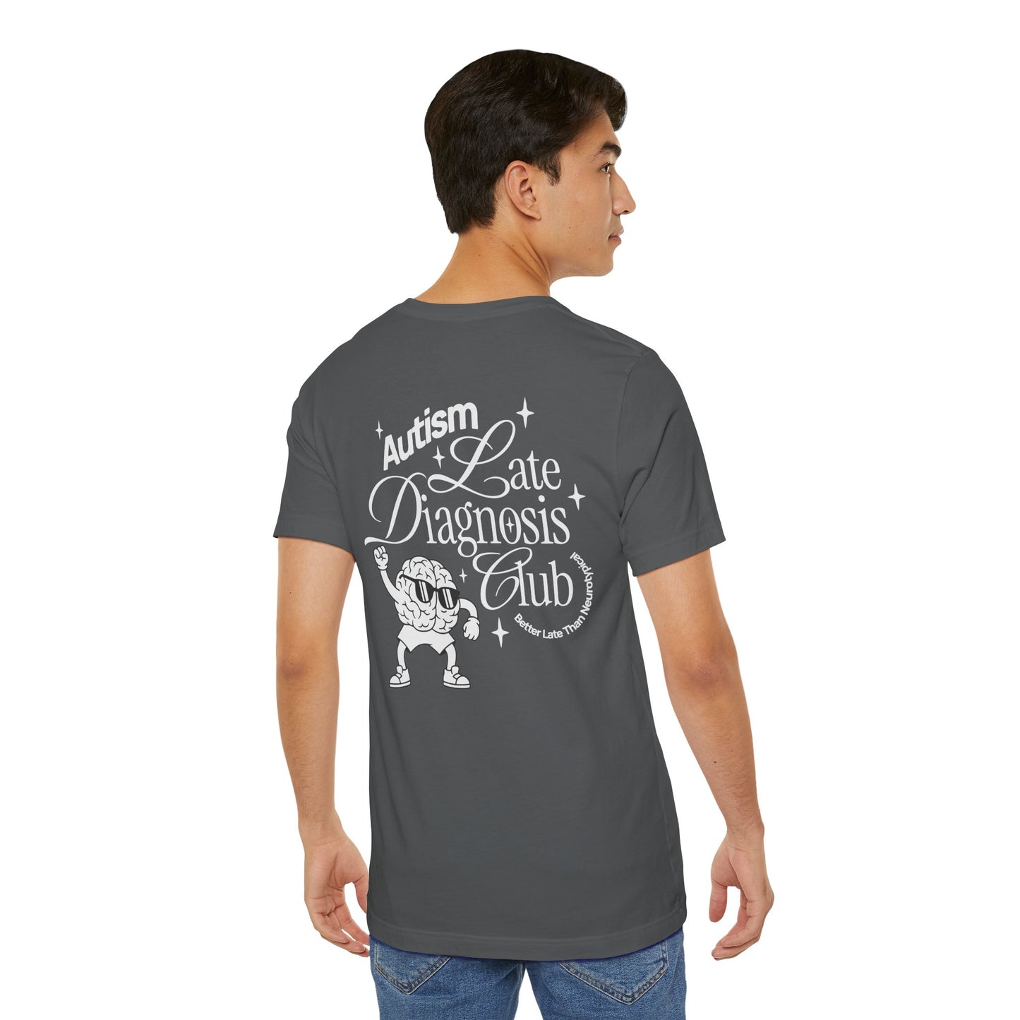 "Late Diagnosis Club" Custom Tee | Autism, ADHD, AuDHD Advocacy Shirt | Ember & Oath