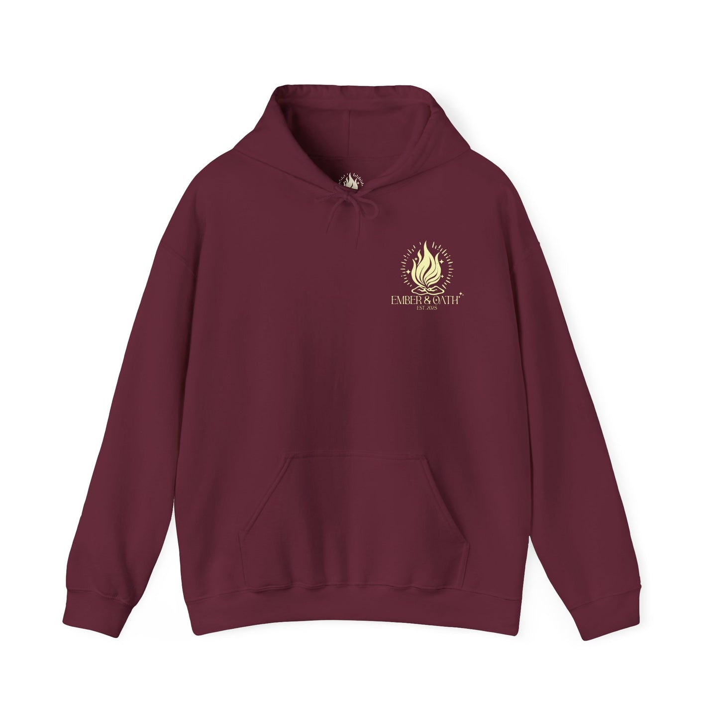 Ember & Oath Logo Unisex Hoodie | Firestarter Fund Hooded Sweatshirt