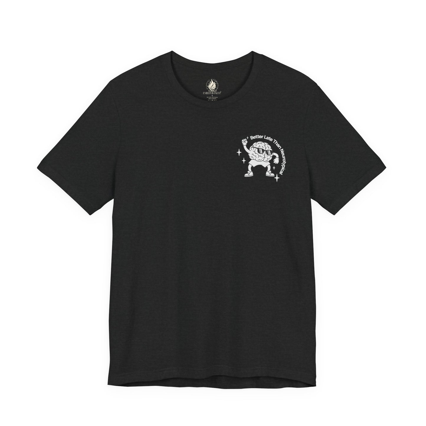 "Late Diagnosis Club" Custom Tee | Autism, ADHD, AuDHD Advocacy Shirt | Ember & Oath
