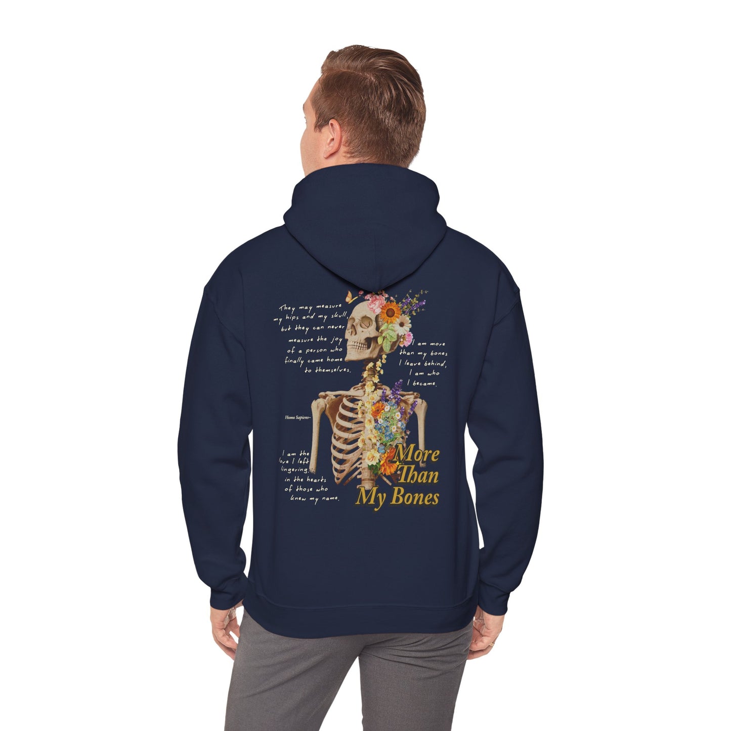 More Than My Bones Unisex Hoodie | Trans Rights & Solidarity Collection