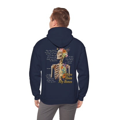 More Than My Bones Unisex Hoodie | Trans Rights & Solidarity Collection
