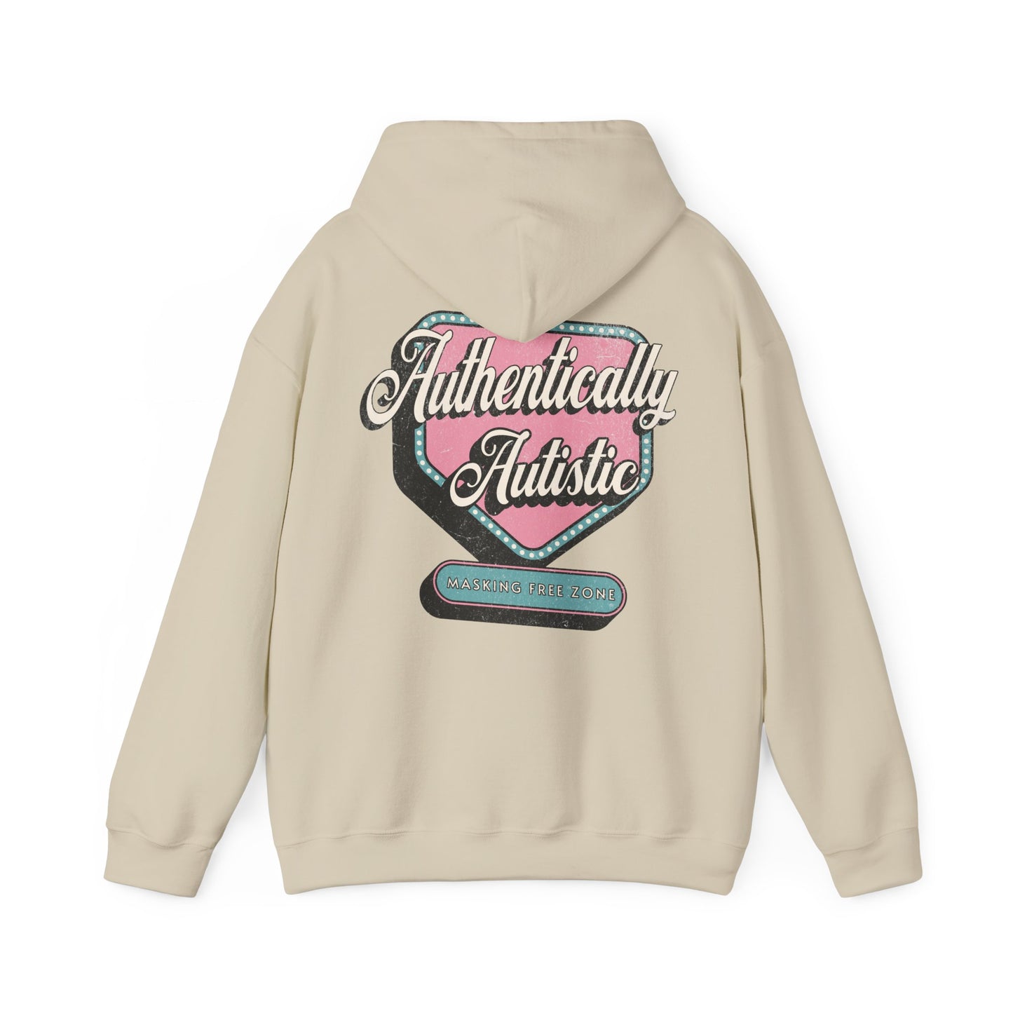 "Authentically Autistic" Unisex Hoodie | Autism & Neurodiversity Advocacy Shirt