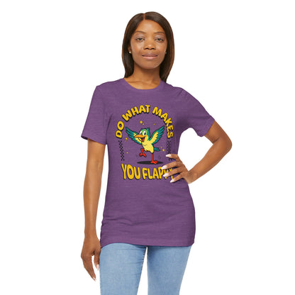 "Do What Makes You Flappy" Unisex Tee | Autism & Neurodiversity Shirt