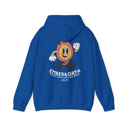 Emory Unisex Hoodie | The Firestarter Fund Mascot Hooded Sweatshirt