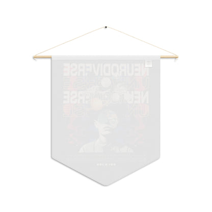 Neurodiverse Universe Wall Pennant | Autism & Neurodiversity Advocacy Wall Art