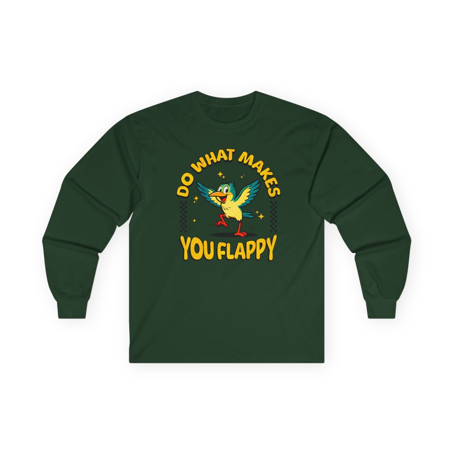 "Do What Makes You Flappy" Long Sleeve Tee | Autism & Neurodiversity Advocacy Shirt