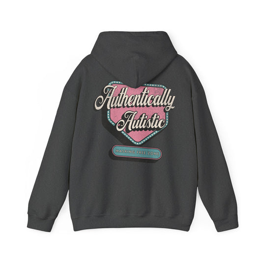 "Authentically Autistic" Unisex Hoodie | Autism & Neurodiversity Advocacy Shirt