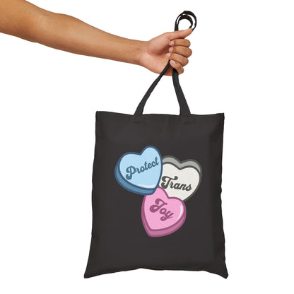 Protect Trans Joy Tote Bag | Trans Pride & Solidarity Collection