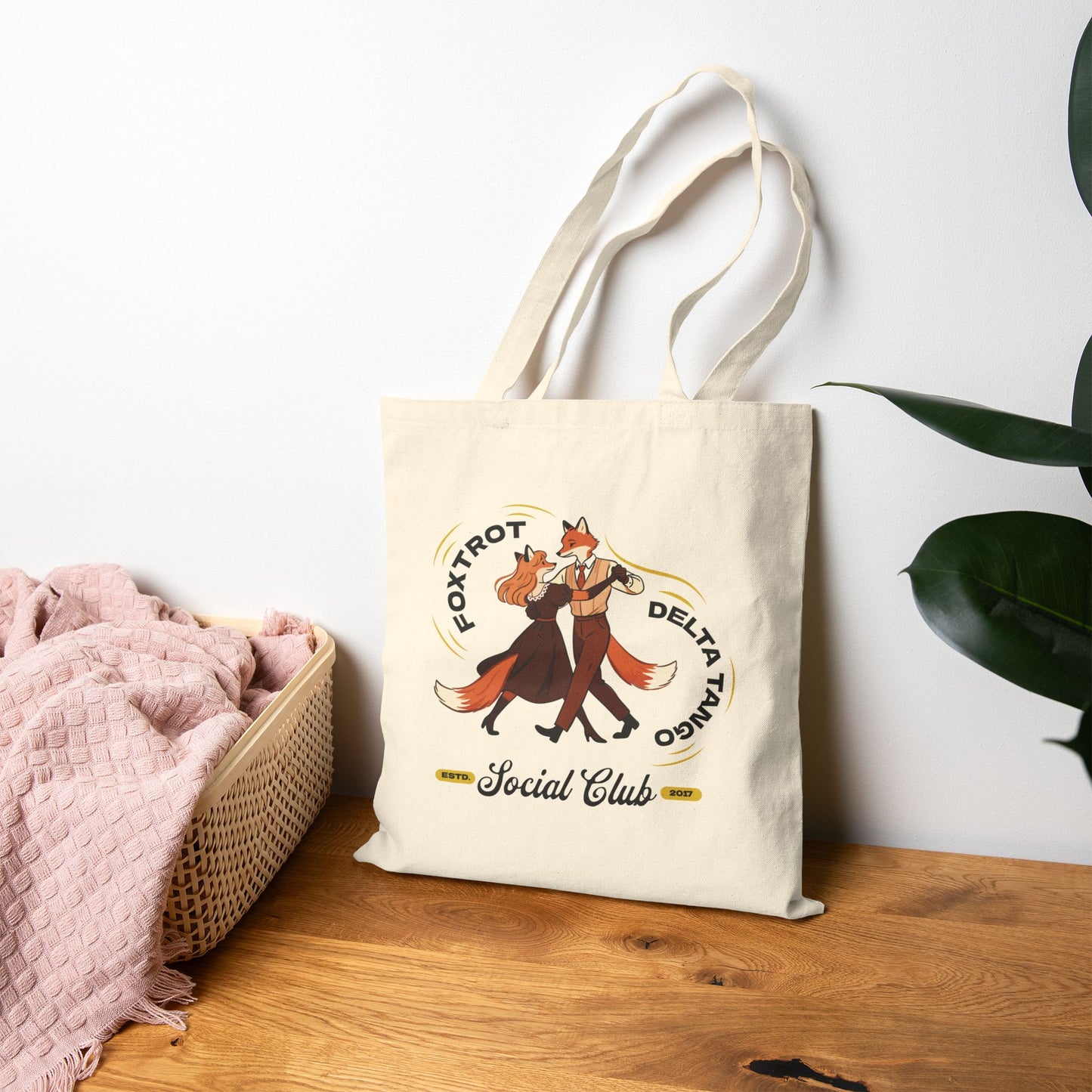 FOXTROT DELTA TANGO Tote Bag | Social Club for Dissent bag  | Firestarter Fund Collection